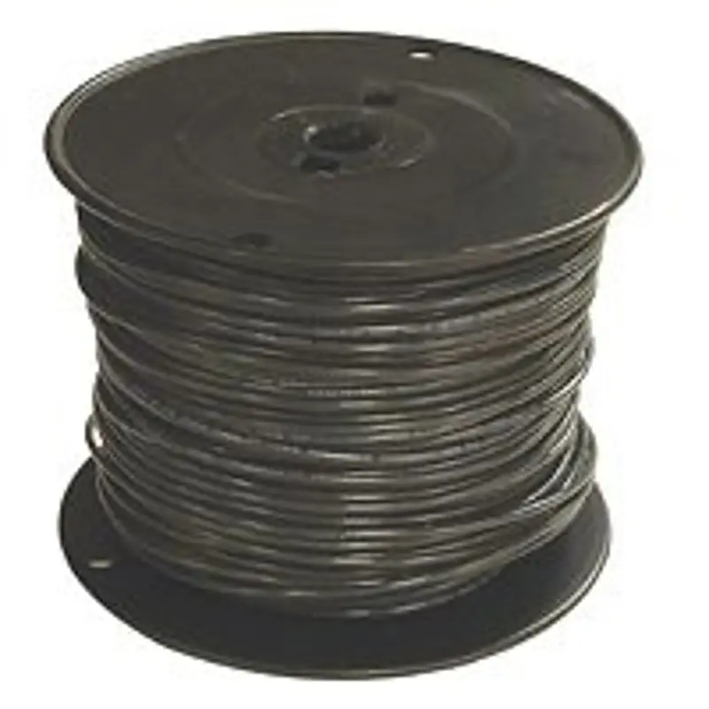 Romex 12Bk-Strx500 Building Wire – 12 Awg Black-Sheathed Copper Conductor, 500 Ft Spool 1