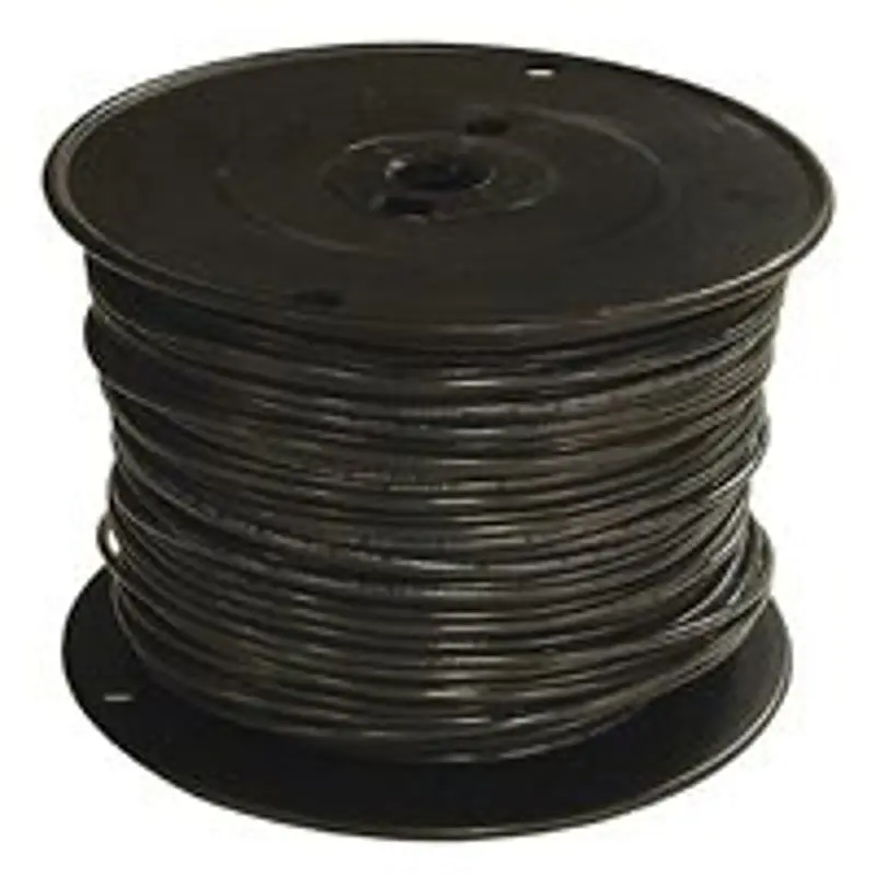 Romex 14 Awg Solid Copper Building Wire – 500-Foot Black-Sheathed Roll 1
