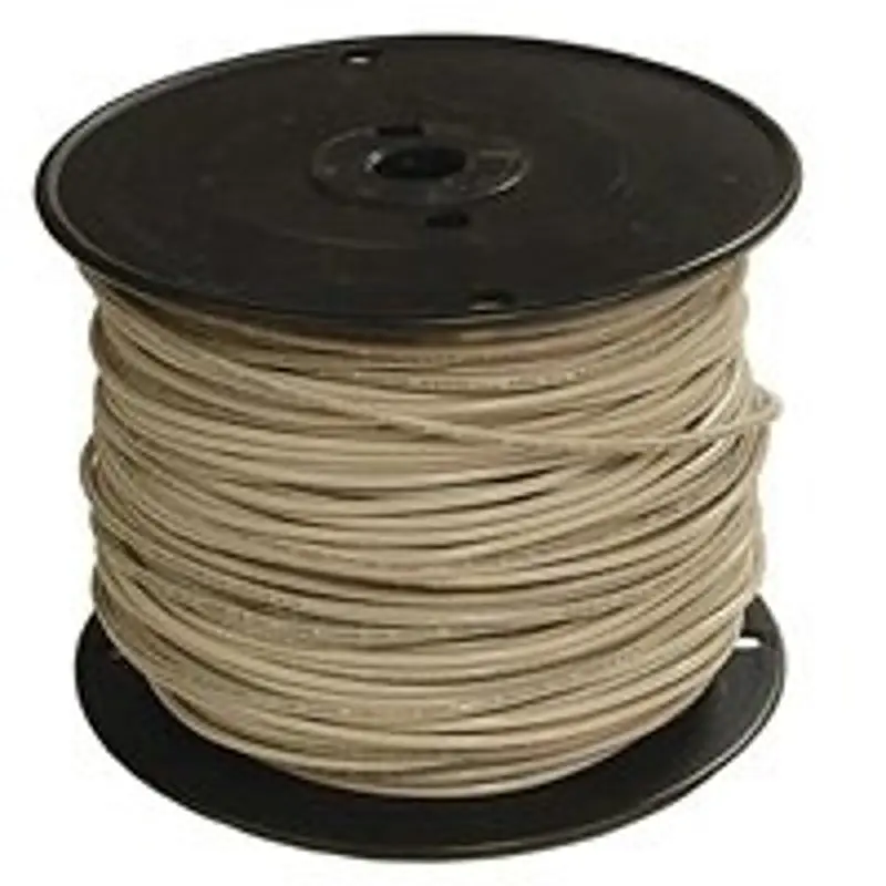 Romex 14Wht-Strx500 White 14 Awg Solid Copper Building Wire – 500 Ft Spool, Single-Conductor 1