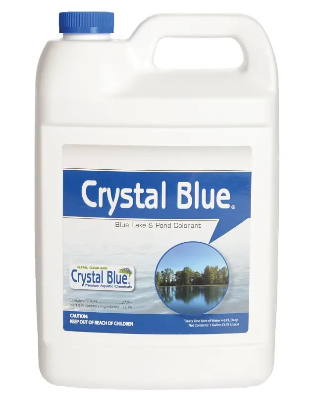 Sanco Crystal Blue Pond Dye – Liquid Aquatic Colorant, 1-Gallon Concentrated Formula 1