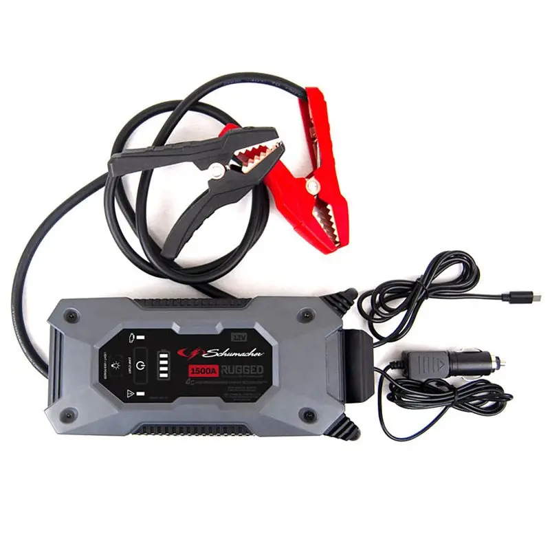 Schumacher Sl1611 Portable Jump Starter & Power Pack – 12V, 1500A Lithium-Ion Battery 1