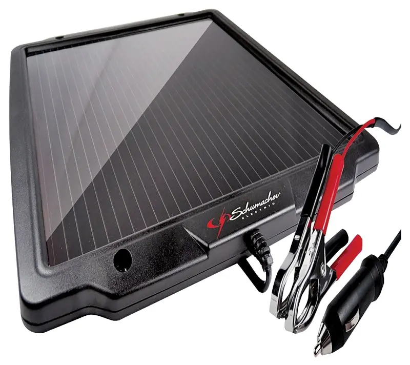 Schumacher Sp-200 Solar-Powered Battery Maintainer – Trickle Charger For 12V Lead-Acid Batteries 1