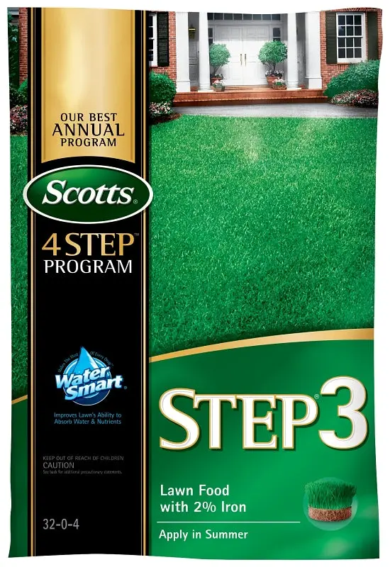 Scotts Step 3 Lawn Food – 37.7 Lb Granular Fertilizer (32-0-4 Npk) 1