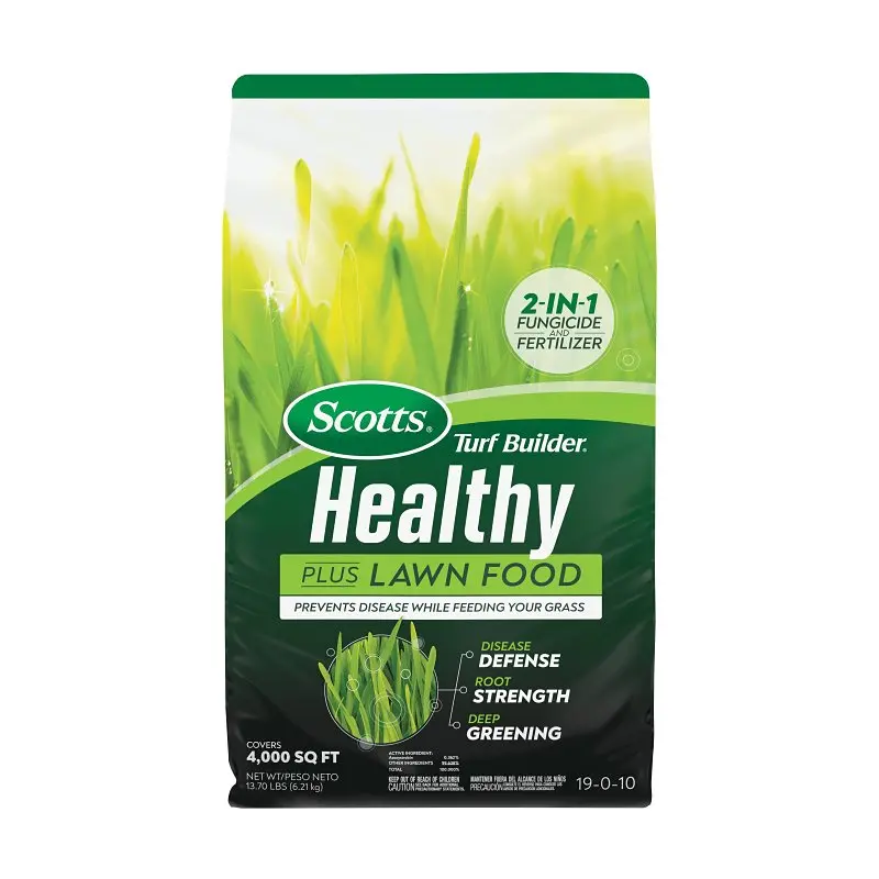 Scotts Turf Builder Healthy Lawn Food – Granular Fertilizer With 19-0-10 Npk Ratio 1