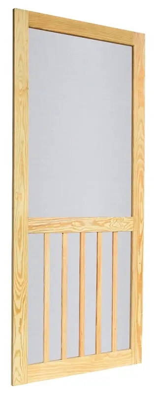 Screen Tight Wtim36Pt 36"×80" 5-Bar Removable Screen Door – Full-View, Multi-Color Frame 1