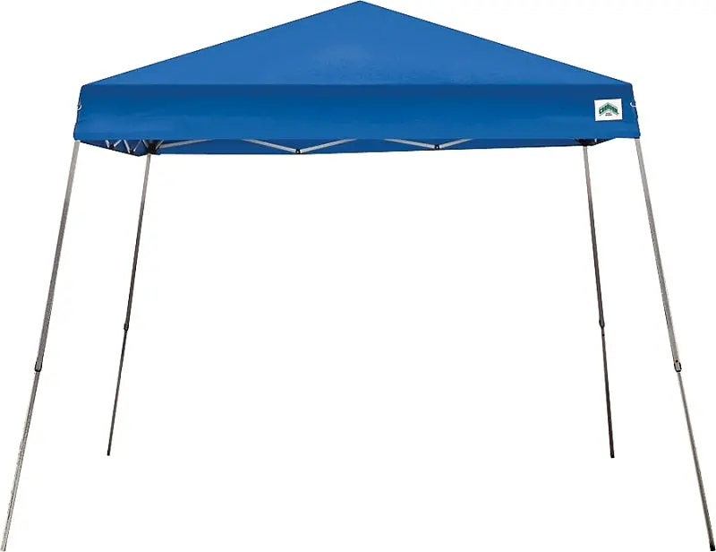 Seasonal Trends 21007800020 Pop-Up Canopy – 10' X 10', Steel Frame, Blue Polyester Top 1