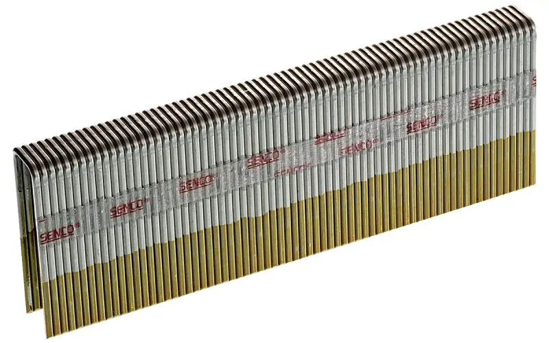 Senco 16-Gauge Galvanized Wire Staples – 7/16" Crown × 1-1/2" Leg For Framing And Insulation 1