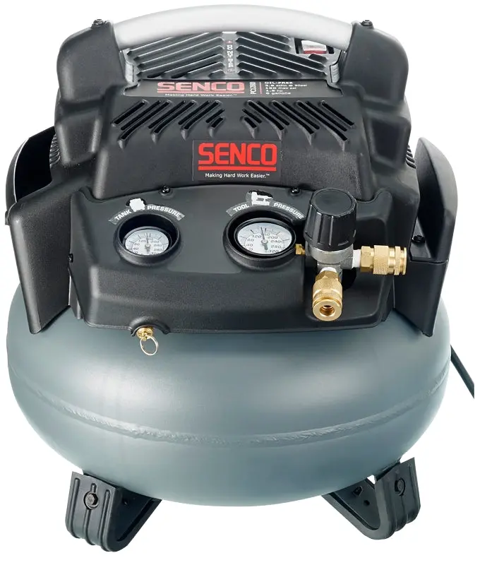 Senco Pc1280 6-Gallon Portable Air Compressor – 1.5 Hp, 115V, Compact Design For Onsite Use 1
