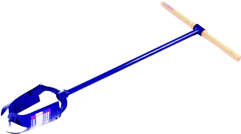 Seymour 21304 Iwan Auger – Riveted Steel Blade, Hardwood T-Handle, 47" Overall Length 1