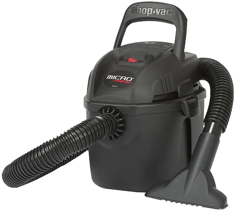 Shop-Vac 2021005 1-Gallon Wet/Dry Vacuum – 50 Cfm, 1 Hp, Disposable Filter, Black 1