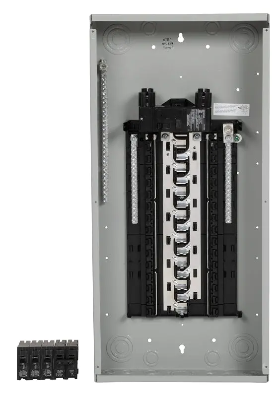Siemens Sn3048B1200P1 200-Amp 30-Space 48-Circuit Main Breaker Load Center With Plug-On Neutral 1