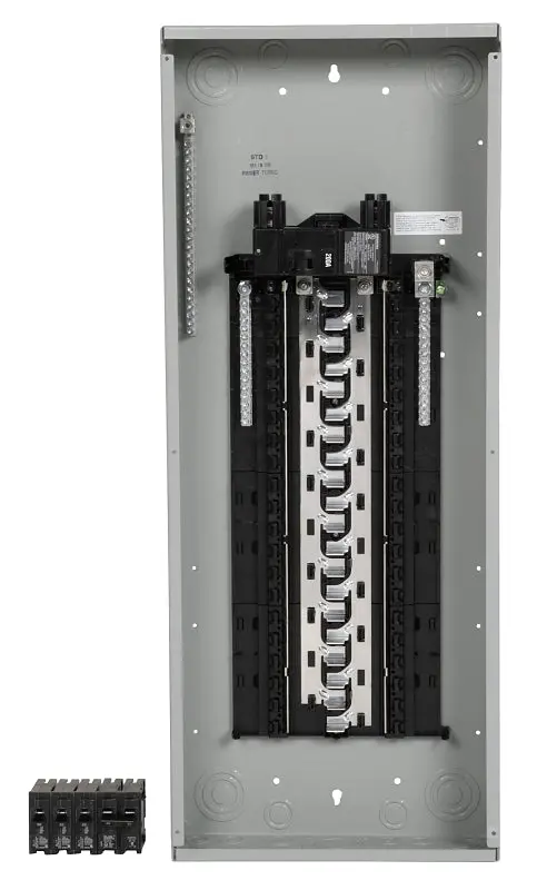 Siemens Sn4040B1200P1 200-Amp Load Center – 40-Space, 40-Circuit Main Breaker Panel With Plug-On Neutral 1
