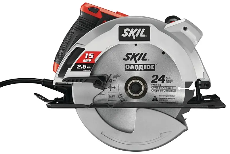 Skil 5280-01 15-Amp Circular Saw – 7.25-Inch Blade, Adjustable Depth & Bevel 1
