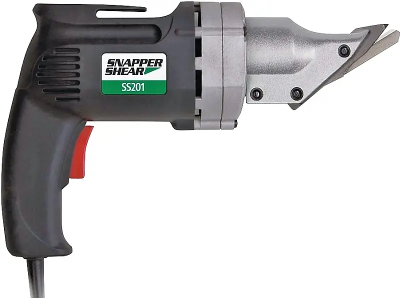 Snapper Shear Ss201 Sheet Metal Shear – 18-Gauge Capacity, 4.8A Motor 1
