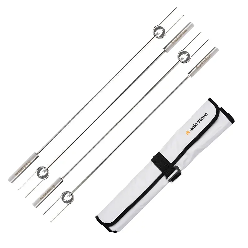 Solo Stove Ss-Sticks Stainless Steel Roasting Skewers – 36" Overall Length, 304 Grade 1