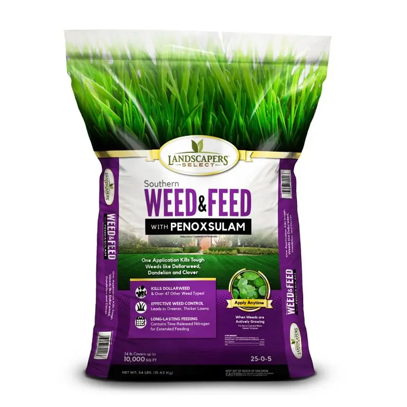 Southern Weed & Feed Fertilizer – 15-0-0 Nitrogen-Rich Lawn Treatment 1
