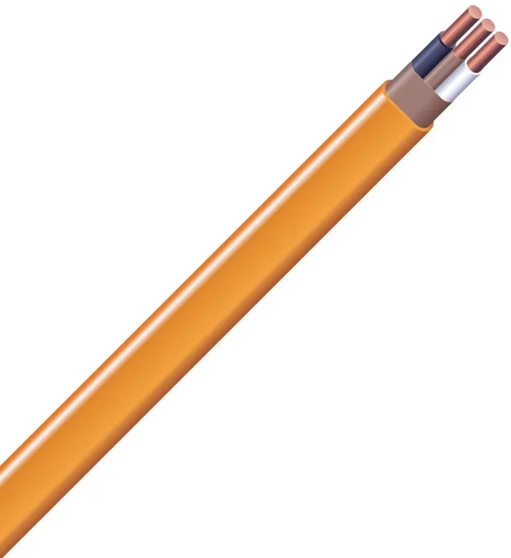 Southwire 10/2 Nm-Wg Sheathed Electrical Cable – 1000 Ft Roll, 10 Awg Copper, Two-Conductor With Ground 1
