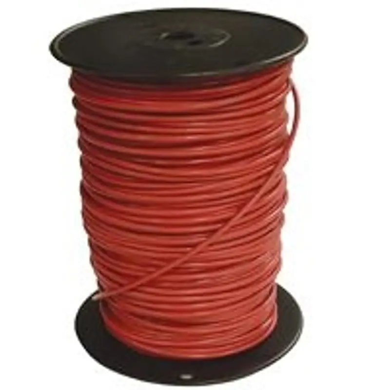 Southwire 10 Awg Red Building Wire – Single-Conductor, Pvc-Insulated Copper Cable, 500 Ft Spool 1