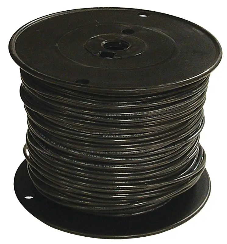 Southwire 12Bk-Solx500 Building Wire – 12 Awg Black Single-Conductor Copper Cable, 500 Feet 1