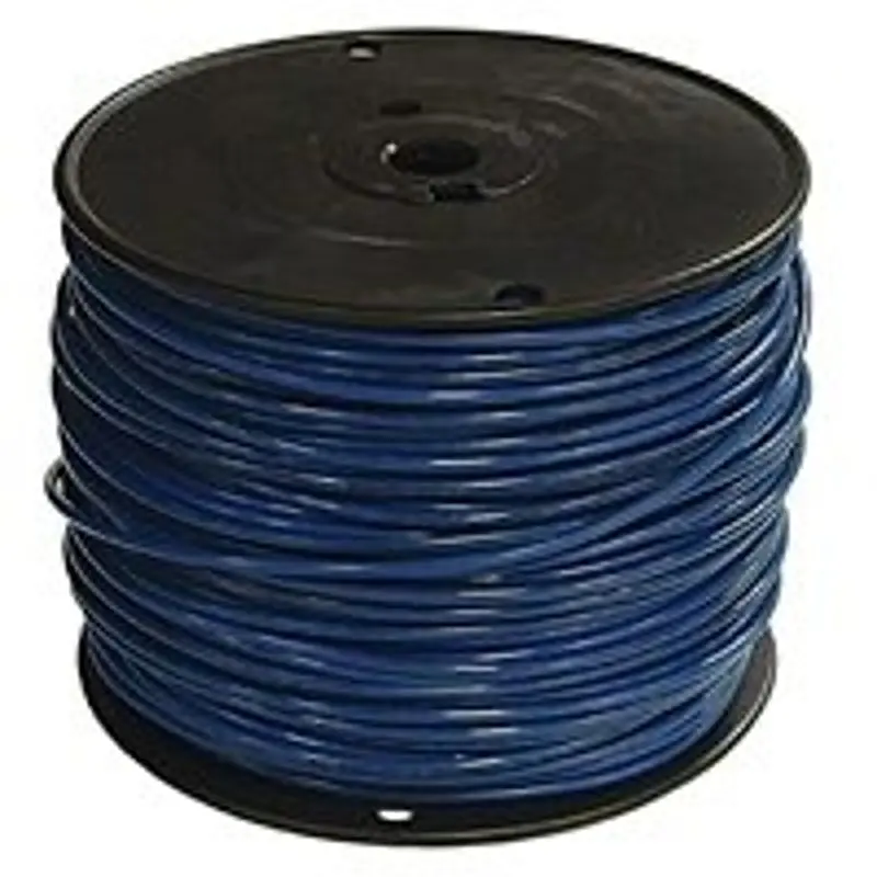Southwire 12Blu-Strx500 Blue Stranded Building Wire – 12 Awg, Single-Conductor, 500-Foot Spool 1