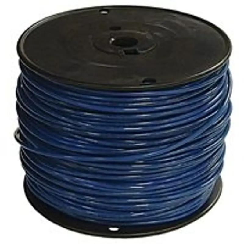 Southwire 14Blue-Strx500 Blue Building Wire – 14 Awg Thhn, Single-Conductor, 500-Foot Spool 1