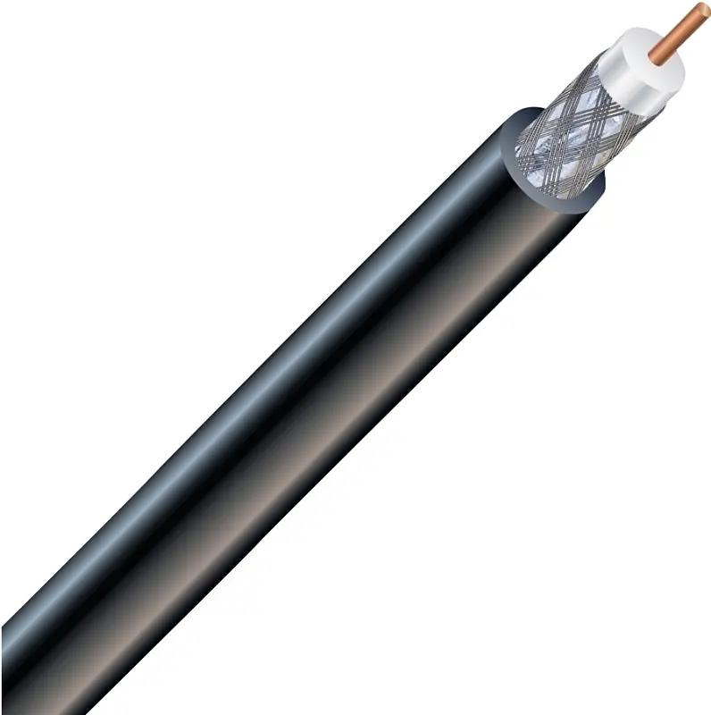 Southwire 56918241 Rg6 Coaxial Cable – 500-Foot Spool, Quad-Shielded For Reliable Signal Transmission 1