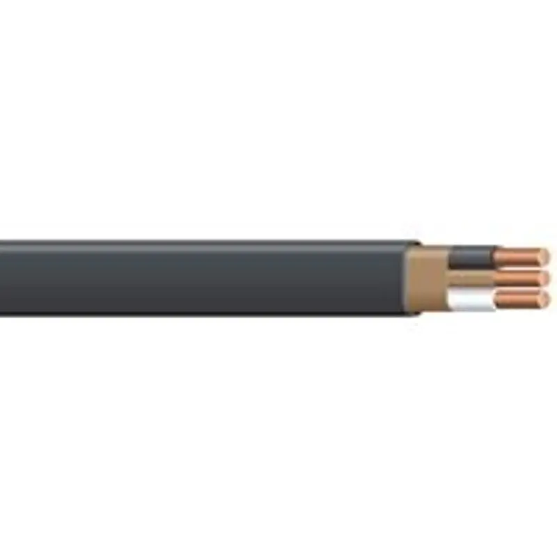 Southwire 6/2 Nm-B Non-Metallic Sheathed Cable – 125-Foot Roll, Copper Conductors 1