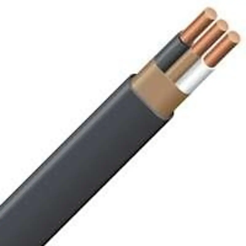 Southwire 8/2 Nm-B Sheathed Cable – 8-Awg Copper, 2-Conductor, 125-Foot Roll, Pvc Jacket 1