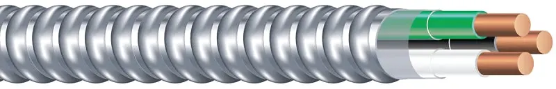 Southwire Armorlite 68580022 Type Ac Armored Cable – 12 Awg, 2-Conductor, 50 Ft 1