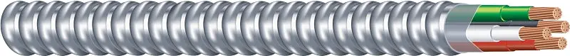 Southwire Armorlite 68583421 12 Awg Thhn/Thwn Armored Cable – 3-Conductor Copper 1