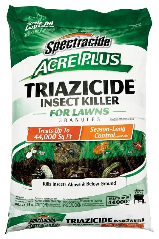 Spectracide Triazicide Insect Killer Granules – 35.2 Lb Professional-Grade Lawn & Garden Pest Control 1