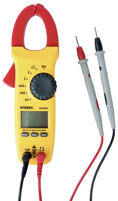 Sperry Instruments Dsa500A Digital Clamp Meter – True Rms, Lcd Display For Accurate Current Measurements 1
