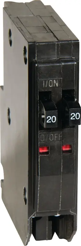 Square D Qo Qot2020Cp Tandem Circuit Breaker – 20 Amp, 1-Pole, 120/240 V Miniature Plug-In Design 1