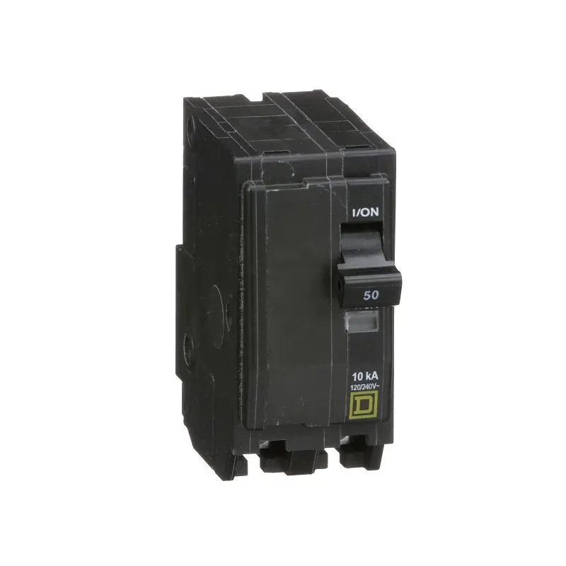 Square D Qo250Cp 2-Pole 50A Miniature Circuit Breaker For 120/240V Ac & 48V Dc Systems 1
