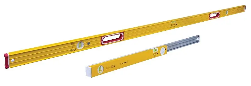 Stabila 37532 Non-Magnetic Aluminum Beam Level Kit – Yellow 1