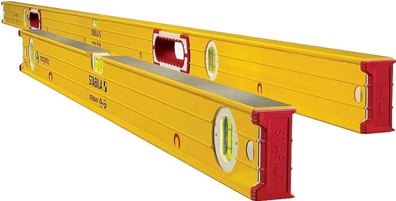 Stabila 38532 Magnetic Aluminum Beam Level Kit – Yellow 1
