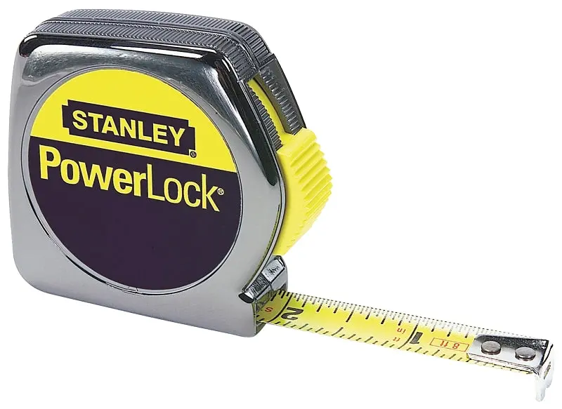 Stanley 12-Foot Steel Tape Measure With Reinforced Metal Casing 1
