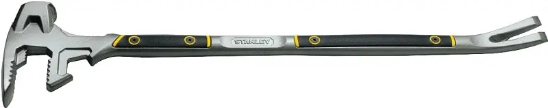 Stanley 30 In Utility Pry Bar – Beveled 2 In Tip, High-Carbon Steel, 1 In Diameter Shaft 1