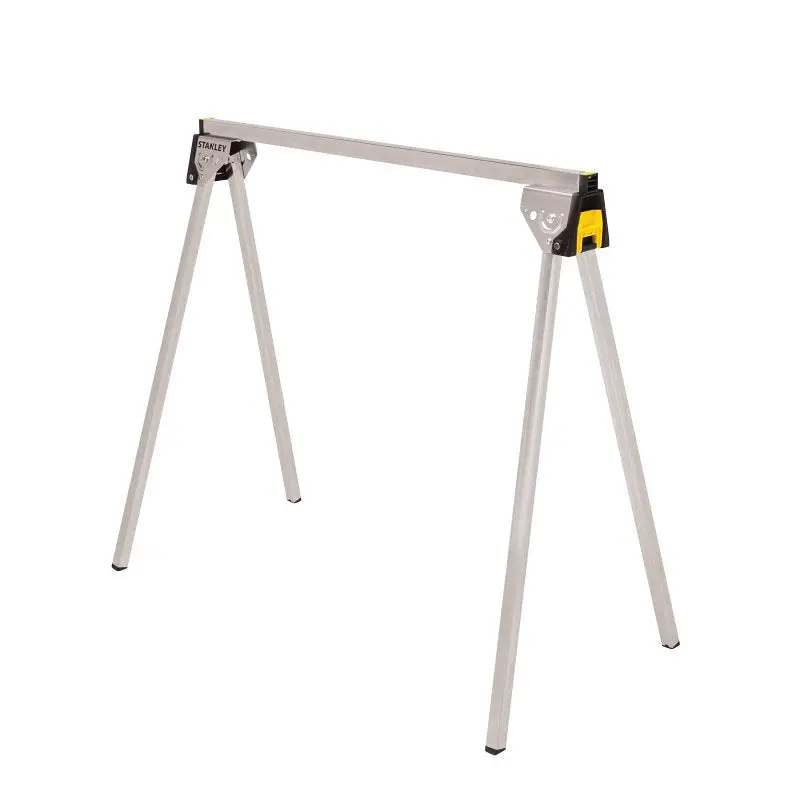Stanley Heavy-Duty Metal Sawhorse – 1000-Lb Capacity, 29" Height, Sturdy Folding Design For Worksite Support 1