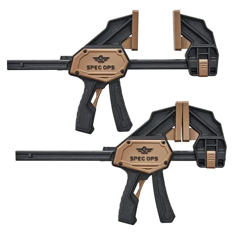 Steel Bar Clamp Set With 330-Pound Clamping Force And 7-1/8-Inch Max Opening 1