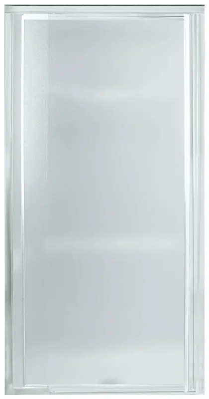 Sterling 1500D-31S Framed Shower Enclosure – Tempered Textured Glass, Adjustable 27.5–31.25 In Width 1