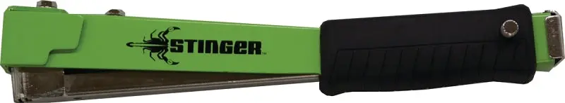 Stinger 0136450 Steel Hammer Tacker – 168-Staple Magazine For Fast, Efficient Fastening 1
