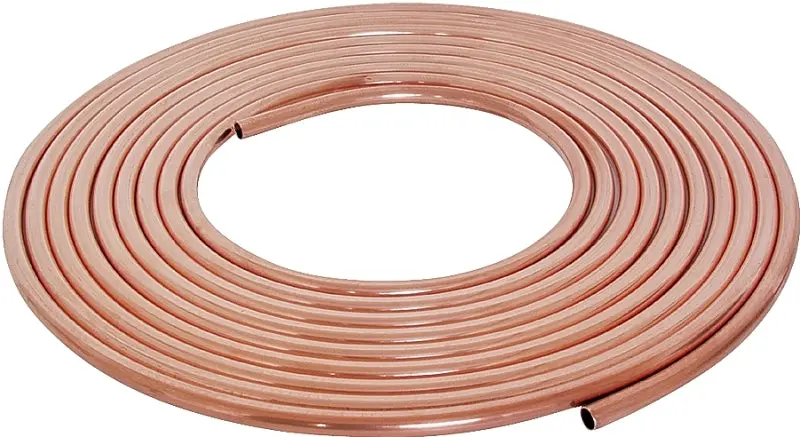 Streamline Type L Soft Copper Tubing – 1/4" Od, 60 Ft Coil, Astm B88 Compliant 1