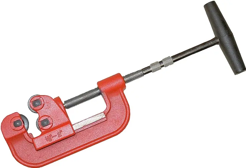 Superior Tool 02802 Manual Pipe Cutter – Cuts Iron Pipes From 1/2" To 2" Diameter 1
