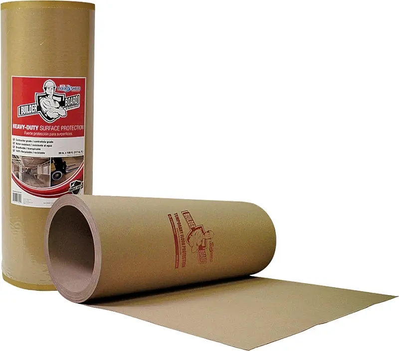 Surface Shields Bldls38100 Builder Protection Board – 38-Inch Wide × 100-Foot Roll, 45-Mil Natural Kraft Paper 1