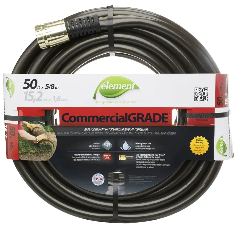 Swan 50-Foot Heavy-Duty Garden Hose With Female Fitting 1