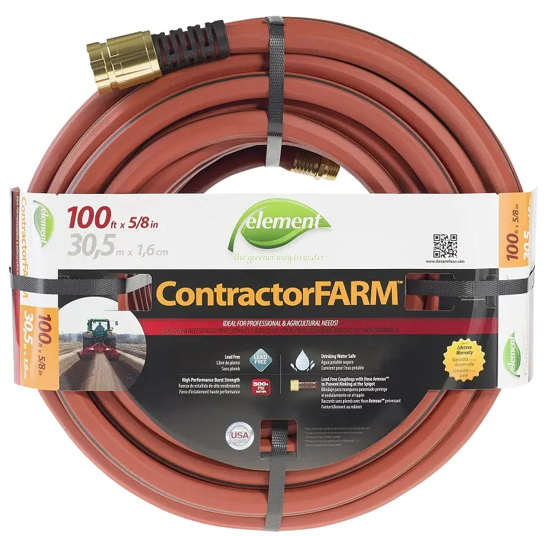 Swan Elcf58100 Heavy-Duty 100-Foot Garden Water Hose 1