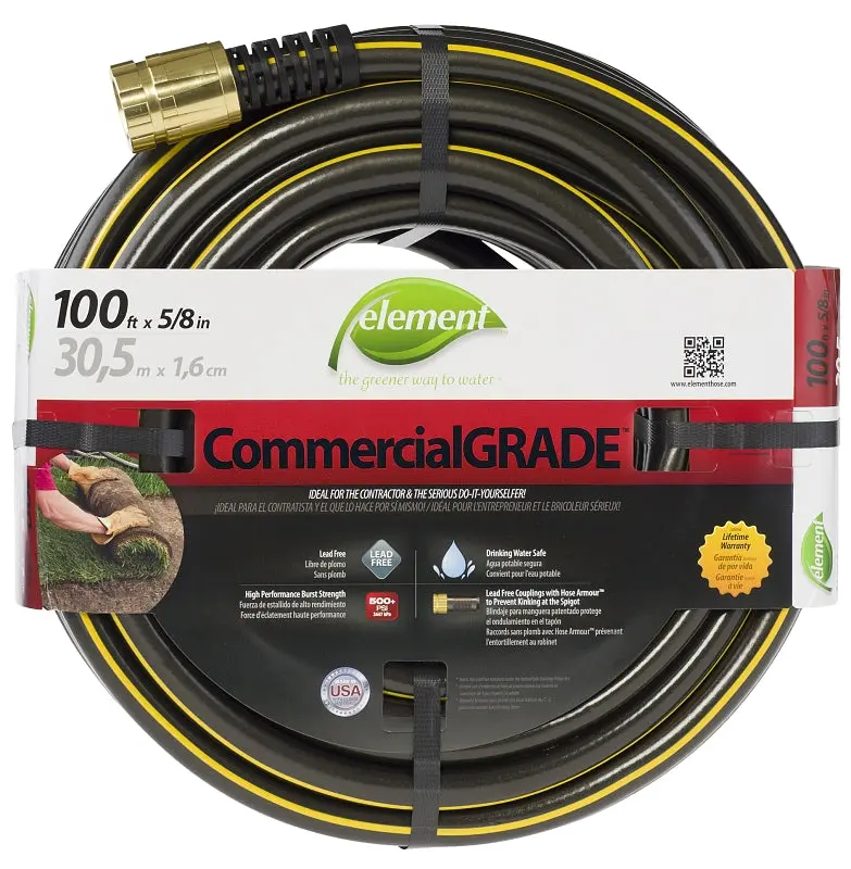 Swan Elih58100 Premium Garden Hose – 100-Foot Length, Reinforced For Durability 1