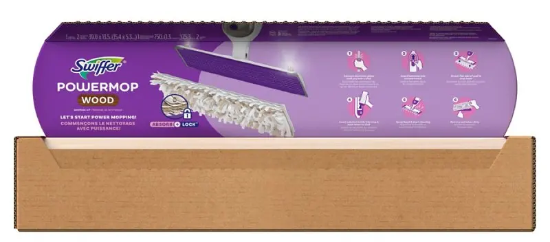 Swiffer 73247 All-In-One Mop Starter Kit With Refills 1