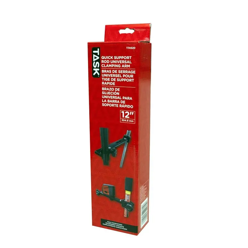 Task Adjustable Clamping Mount – Rubberized Body, Universal Tool Attachment 1